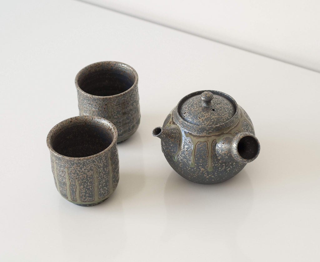 TOKUTA KYUSU + YUNOMI Tokoname Handmade Japanese Tea Set Australia