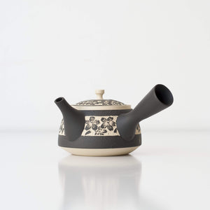 TOUSEN HIRA KYUSU 210ml | Flat Japanese Teapot - Zen Wonders Tea