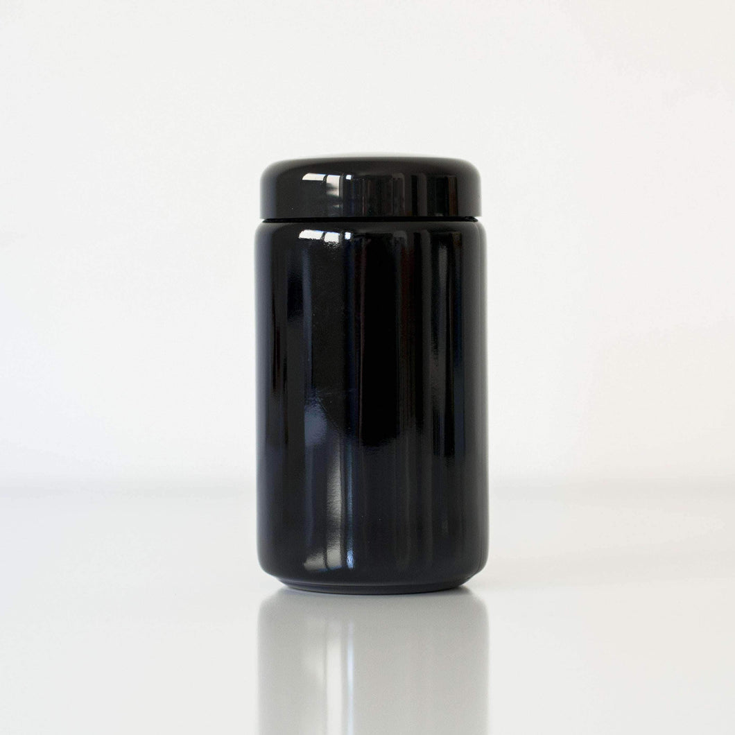 Biophotonic Miron Glass Jar | Tea Storage Container Airtight & Light Proof Jar