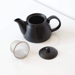 BLACK KYUSU 500ml | Japanese Teapot BLACK KYUSU 500ml Tokoname | Buy Japanese Teapot Australia Tokoname - Japan