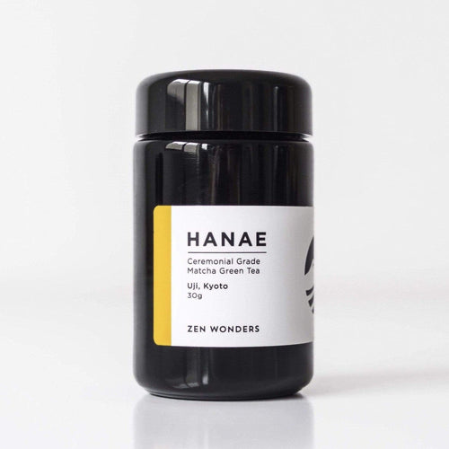 HANAE Ceremonial Matcha HANAE Matcha | Buy Premium Japanese Ceremonial Matcha Australia 30g Glass Jar ($39) 30g jar / 100g bag