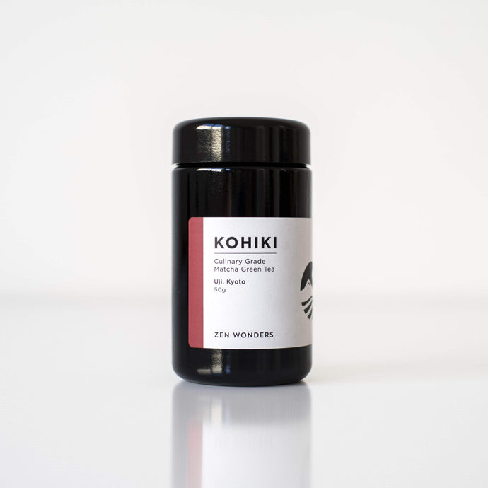 KOHIKI Premium Culinary Matcha Biophotonic Glass Jar