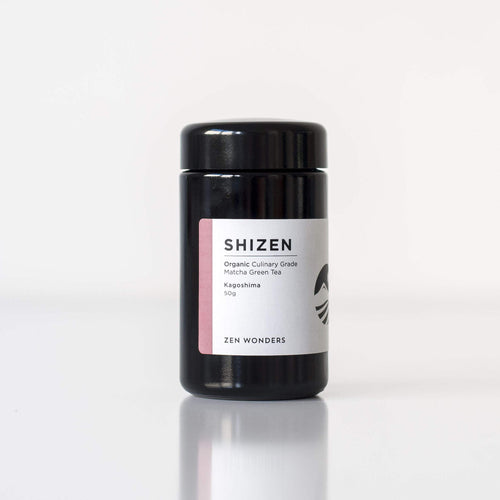 SHIZEN Organic Culinary Matcha Biophotonic Glass Jar
