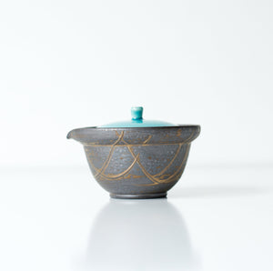 TURQUOISE YOHEN HOHIN 270ml | Teapot by Masaki Kurokawa - Zen Wonders Tea