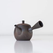 YOHEN KYUSU 210 ml | Japanese Teapot BLACK SHIBORIDASHI Jinsui Kiln, Tokoname | Japanese Teapot Australia Gyokko Kiln - Tokoname